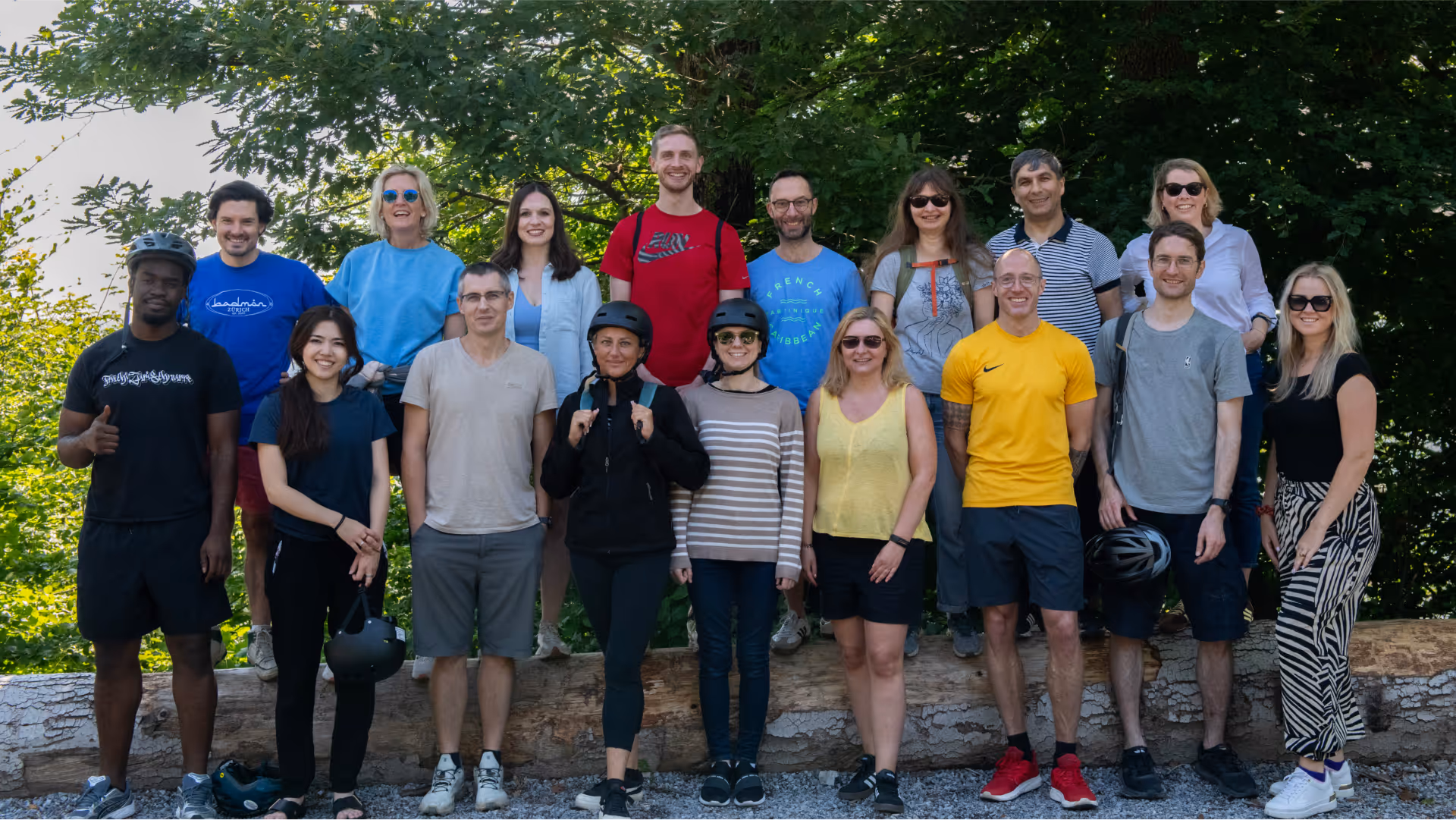 The ServiceHunter AG team on a summer outing in Zürich